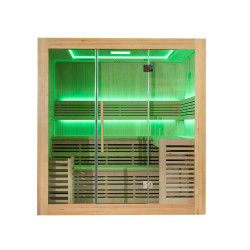 Sauna sucha 5 osobowa  z piecem 8 KW i 200x160x200 cm