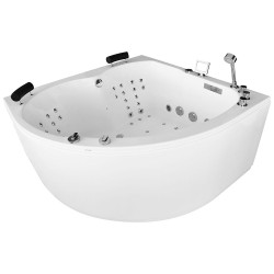 Wanna z hydromasażem  Lotta II  150x150x70 cm  LEWA