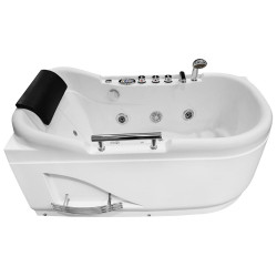  Wanna łazienkowa Home z hydromasażem automatyczne czyszczenie140X87X67CM lewa