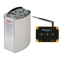 Zestaw do sauny – Piec Harvia BC45E 4,5kW i sterownik BleBox SaunaBox PRO