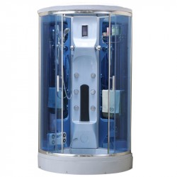 Kabina prysznicowa z hydromasażem Antonina  biala  100x100x220cm