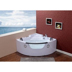 Wanna z hydromasażem 140x140 Hernando 