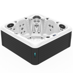 Spa ogrodowe 5 miejscowe  40 dysz 200x200x84cm akryl  biała perła 