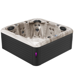 Spa ogrodowe 5 miejscowe  40 dysz 200x200x84cm akryl  cappucino