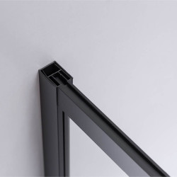 Kabina Prysznicowa BS10B Czarna Black 90x90cm