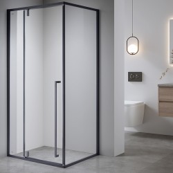 Kabina prysznicowa BS11B Czarna Black 90x90