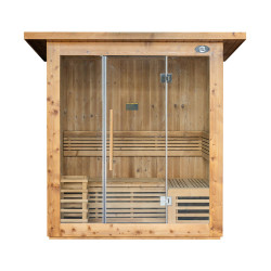 Sauna ogrodowa 2-3 osobowa 175x130x200 cm