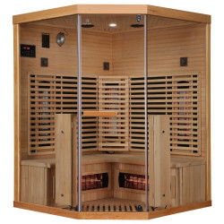 Sauna na podczerwień  Sarah  Infrared 140X140X190 - 3 osobowa 