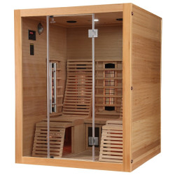 Sauna na podczerwień Norbert  Infrared 150X150X190 - 3 osobowa