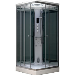 Kabina prysznicowa z sauną  EZ 610105  MILAN  90x90x217cm- LUSTRO