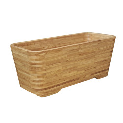 Wanna wolnostojąca drewniana Basia 150x65x60cm