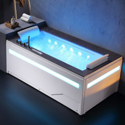 Wanna SPA z hydromasażem MEXICO  Brąz/Popielata 180x100