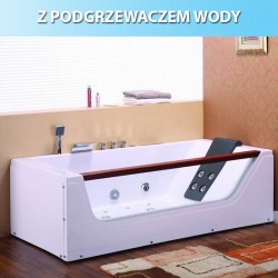 Wanna SPA z hydromasażem  WIKTORIA   180x90 prawa z podgrzewaniem 