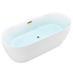 WANNA WOLNOSTOJĄCA CESANA 518A 150x75CM PRZELEW ZŁOTY