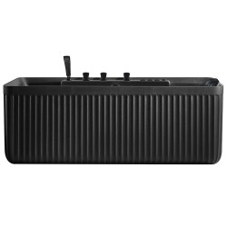 Wanna wolnostojąca przyścienna z hydromasażem 170X75X60CM prostokąt