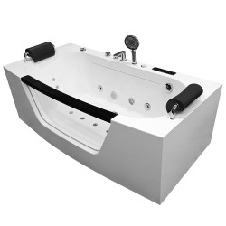 Wanna z hydromasażem  Hanna II  2 osobowa 170x85x59cm z podgrzewaniem +turbo masaż