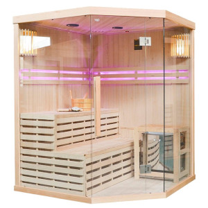 Sauna sucha  z piecem harvia 150x150