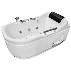 Wanna łazienkowa Home z hydromasażem 140X87X67CM prawa