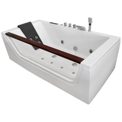Wanna z hydromasażem Stela  180x90x60 cm lewa