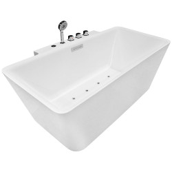 Wanna wolnostojąca z hydromasażem Justyna 170x87x61 cm