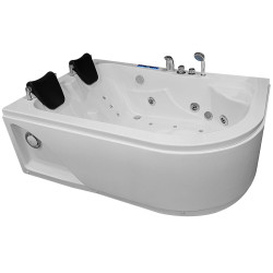 Wanna  z hydromasażem  Ewa  2-osobowa 170x115x58cm lewa