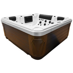 Wanna SPA z hydromasażem ogrodowa 4 osobowa  68 dysz 200X200X80CM