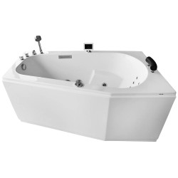 Wanna z hydromasażem   Rossella 1-osobowa  170x100x70cm prawa