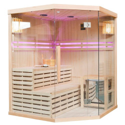 Sauna sucha  z piecem harvia 150x150