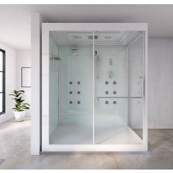 Kabina prysznicowa z hydromasażem i sauną Maxi  180x130x220 