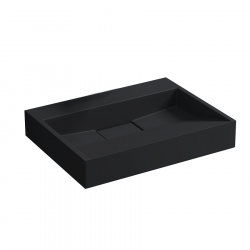 VELDMAN CZARNA UMYWALKA Z KONGLOMERATU DEXTER BLACK