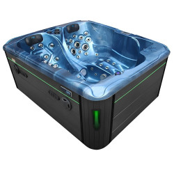Spa ogrodowe 3 miejscowe 75 dysz  210x160x90cm niebieska fala