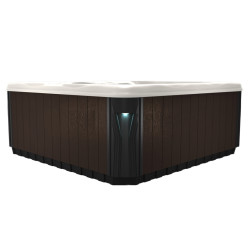 Spa ogrodowe 5 miejscowe  40 dysz  200x200x90cm biała perła,kawa
