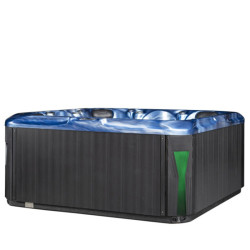 Spa ogrodowe 5 miejscowe  40 dysz  200x200x90cm niebieska fala oceanu,antracyt