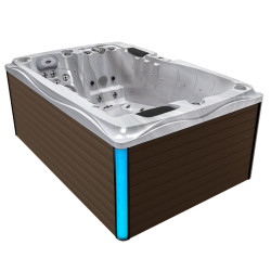 SPA OGRODOWE  42 DYSZE  AKRYL CAPPUCINO 200x135 CM 230V 