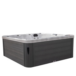 Spa ogrodowe 54 dysze 200x200x83cm 5 osobowe ,biały marmur