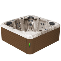 Spa ogrodowe 5 miejscowe  40 dysz 200x200x84cm akryl  cappucino