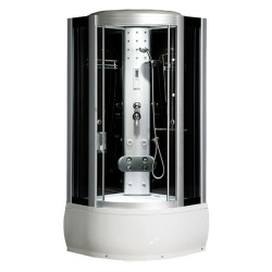 Kabina prysznicowa Lena II z hydromasazem 90x90 cm z sauną