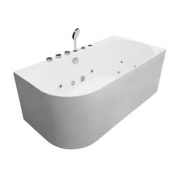 wanna z hydromasażem Mery prawa 150x75