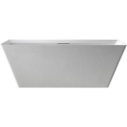  Wanna wolnostojąca Filip ze ścieralną powłoką Białą 170x75x60 cm