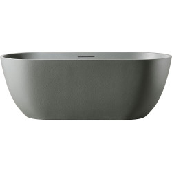  Wanna wolnostojąca Feliks  ze ścieralną powłoką szara 170x75x60 cm