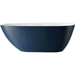  Wanna wolnostojąca ze ścieralną powłoką Pruski Błękit 170x75x60 cm