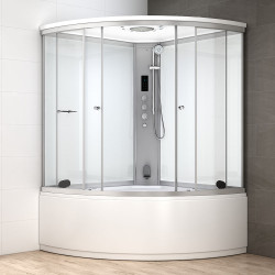 Kabiną z sauną i wanną Matylda bianco 2-osobowa 140x140x224cm	