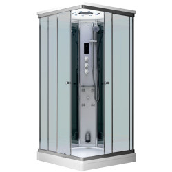 Kabina prysznicowa z sauną  EZ 610105 II  MILAN 90x90x217cm- LUSTRO 