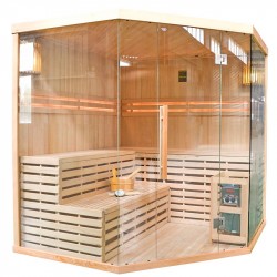 Sauna Sucha  ANDRZEJ  200x200 cm piec 8 kw
