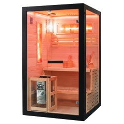 Sauna sucha kamień solny LUCJA 120x120