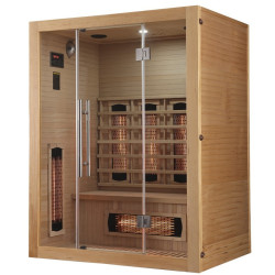Sauna na podczerwień Infrared Franek 150X105X190CM - 3 osobowa 