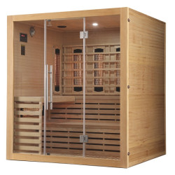 Sauna na podczerwień  Hannah Infrared 180X160X200CM - 4 osobowa 