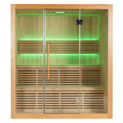  Sauna sucha Miłosz  z piecem HARVIA 4,5 kW 200X120X200CM