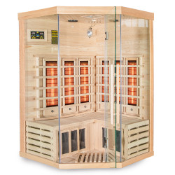 Sauna sucha Infared 120x120x190 cm 2-3 osobowa niskotemperaturowa