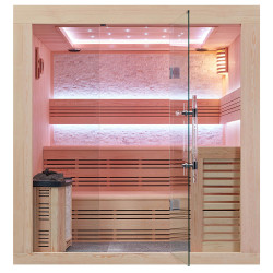 Sauna sucha Natan z piecem 6 kw 220x180x210 
